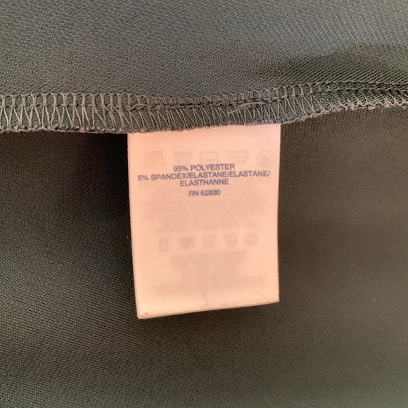 Lands' End Swing Skirt Dress Size Medium Dark Green - Picture 8 of 12